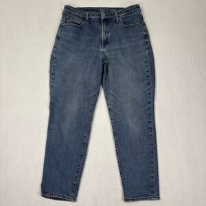 Old Navy OG Straight Jeans Womens 12 High Rise Ankle